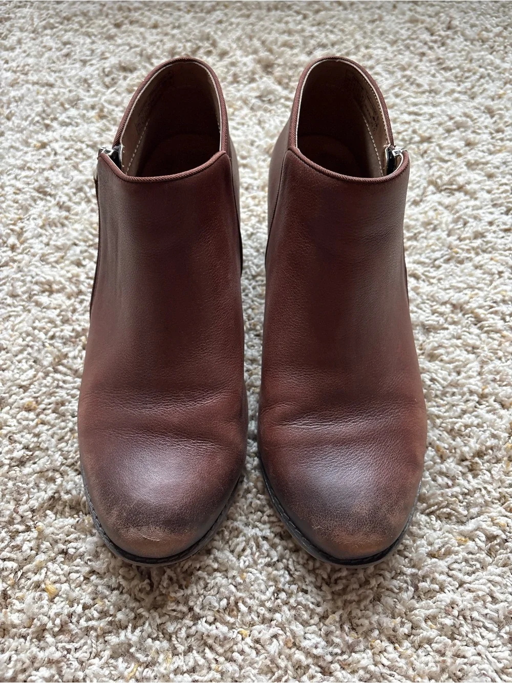Vionic Jolene Ankle Bootie in Mocha Sz 10